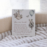 Tiny Wonders Ceramic Baby Quote Plaque